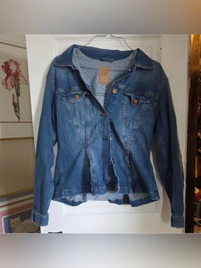 GAP Classic Blue Denim Jacket Sz M
